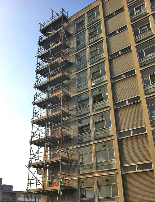 University Hospital Cardiff - Access Tower